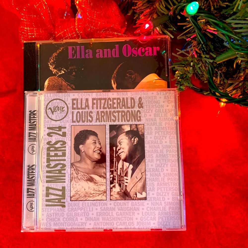 Rare: Ella Fitzgerald & Oscar Peterson CD + Ella Fitzgerald & Louis Armstrong CD